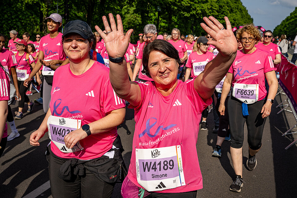 In 2024, the women also showed their solidarity with the color pink @ Tilo Wiedensohler / SCC EVENTS