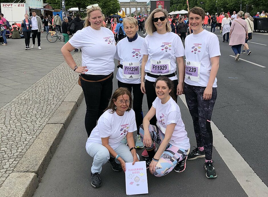 6 member women's running team© Berliner Krebsgesellschaft