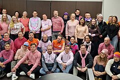 Team SCC beim Frauenlauf solidarisch in pink @ SCC EVENTS