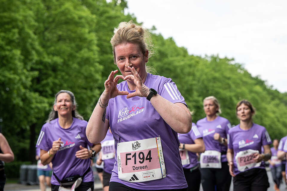 Women took centre stage at the KoRo Women's Run Berlin 2023. © SCC EVENTS - Camera 4